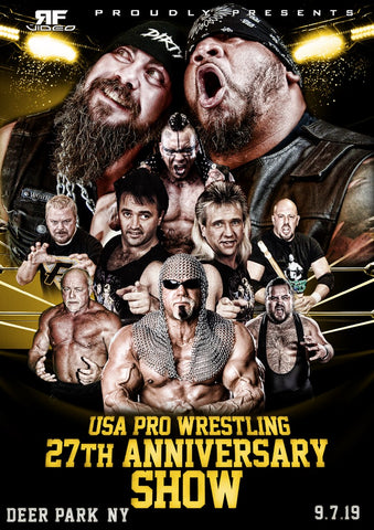 USA PRO Wrestling- 27th Anniversary Show 9/7/19 Deer Park, NY