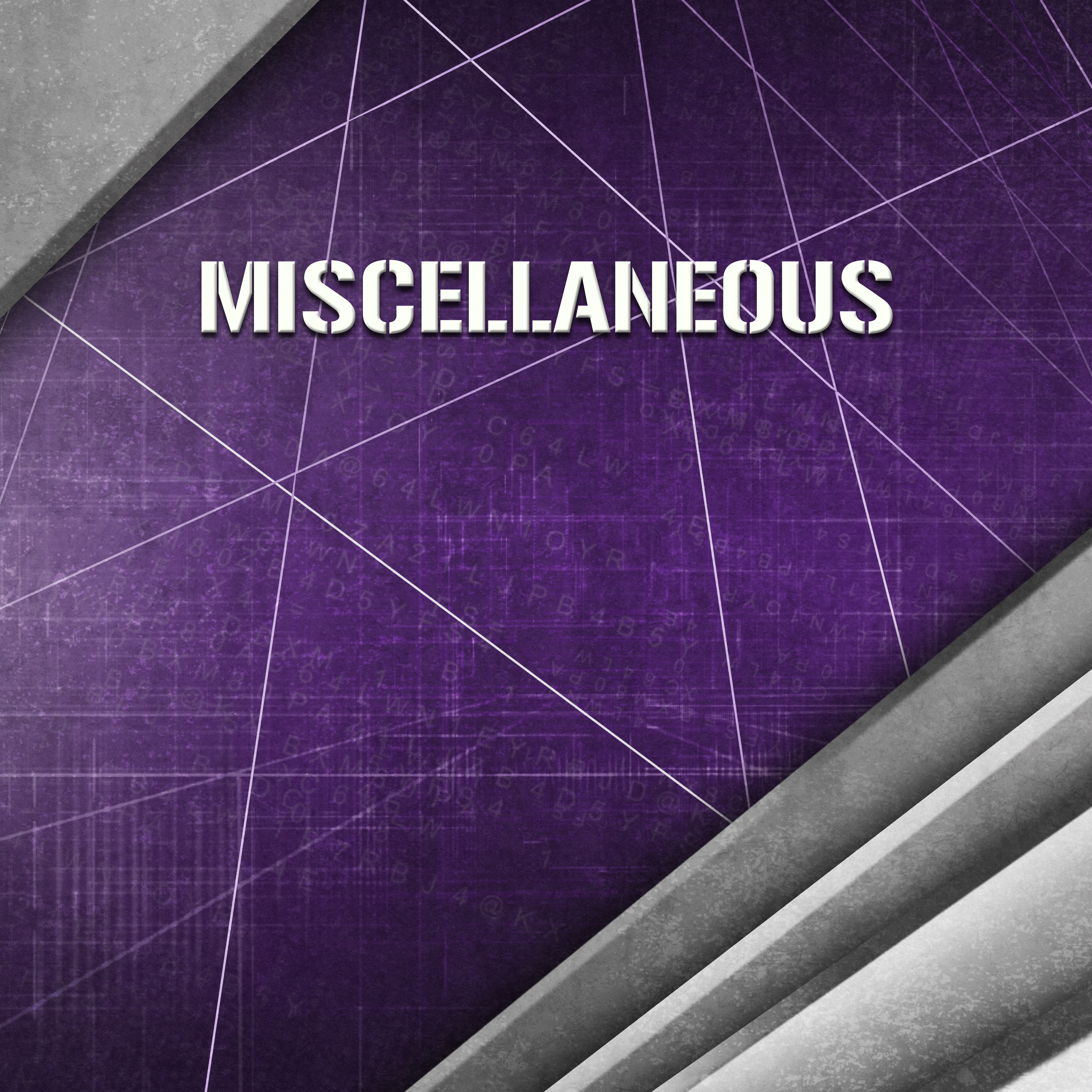 Miscellaneous