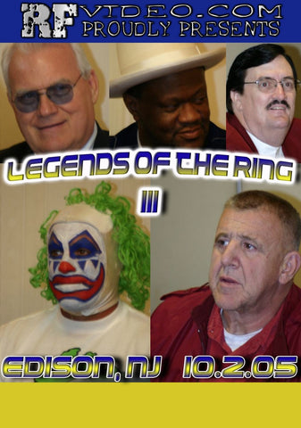 Legends of the Ring 3 Q&A Session