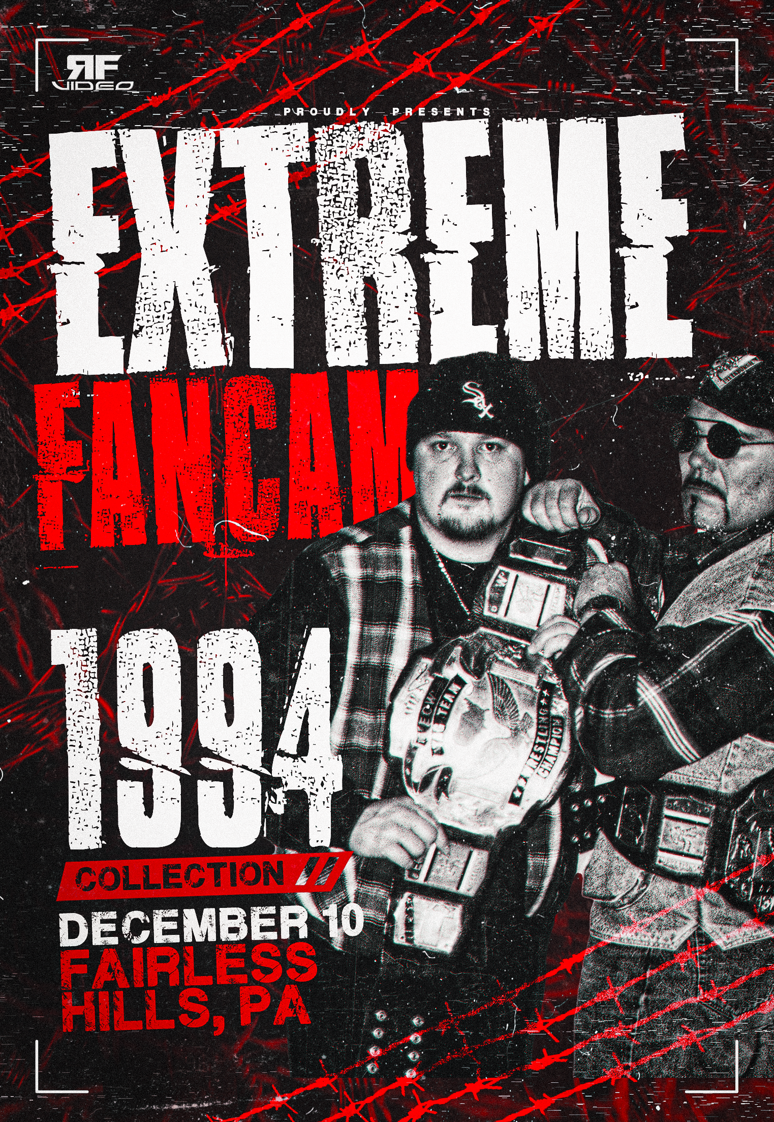 ECW Fancam 12/10/94 Fairless Hills, PA *HD*