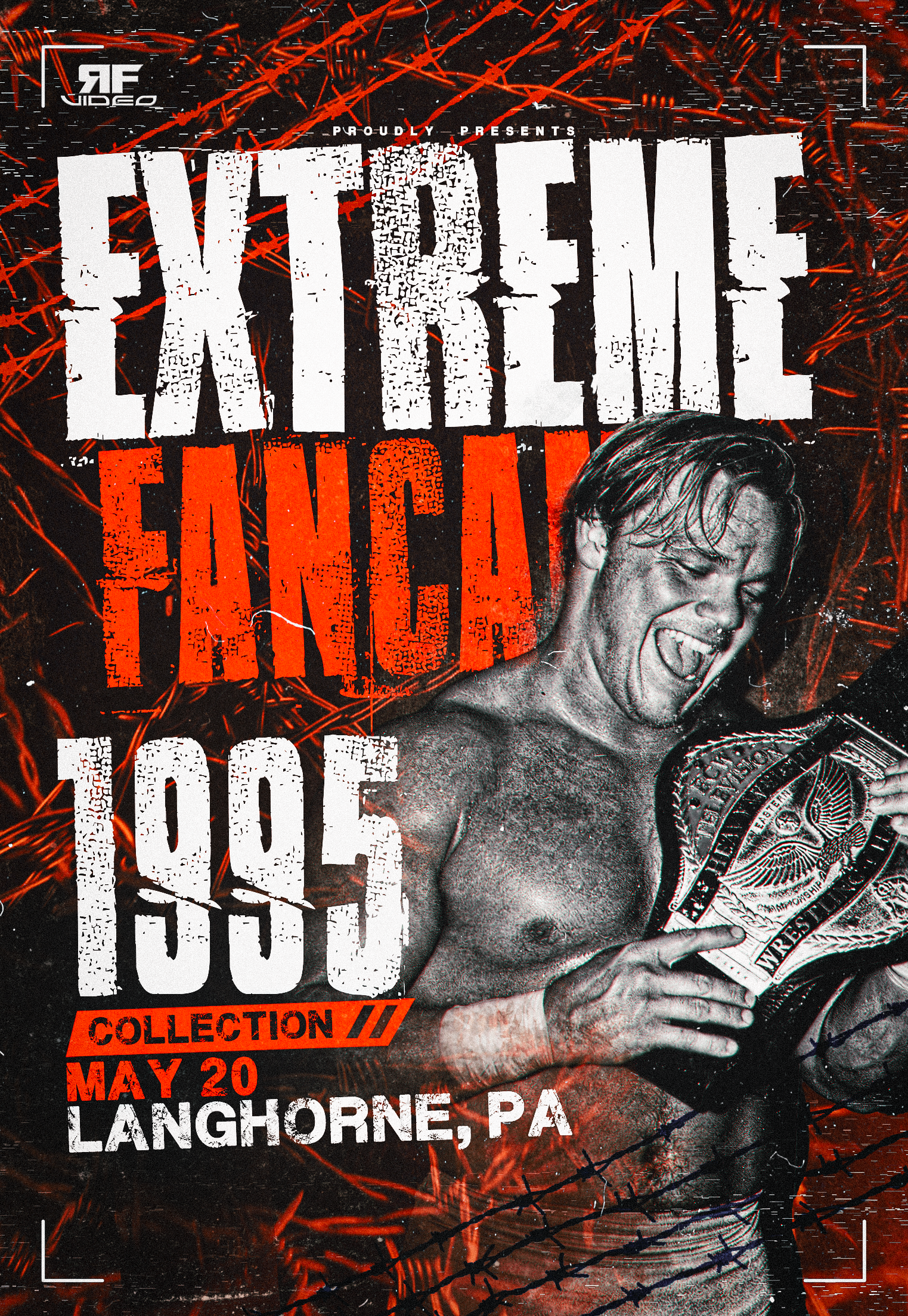 ECW Fancam 5/20/95 Langhorne, PA