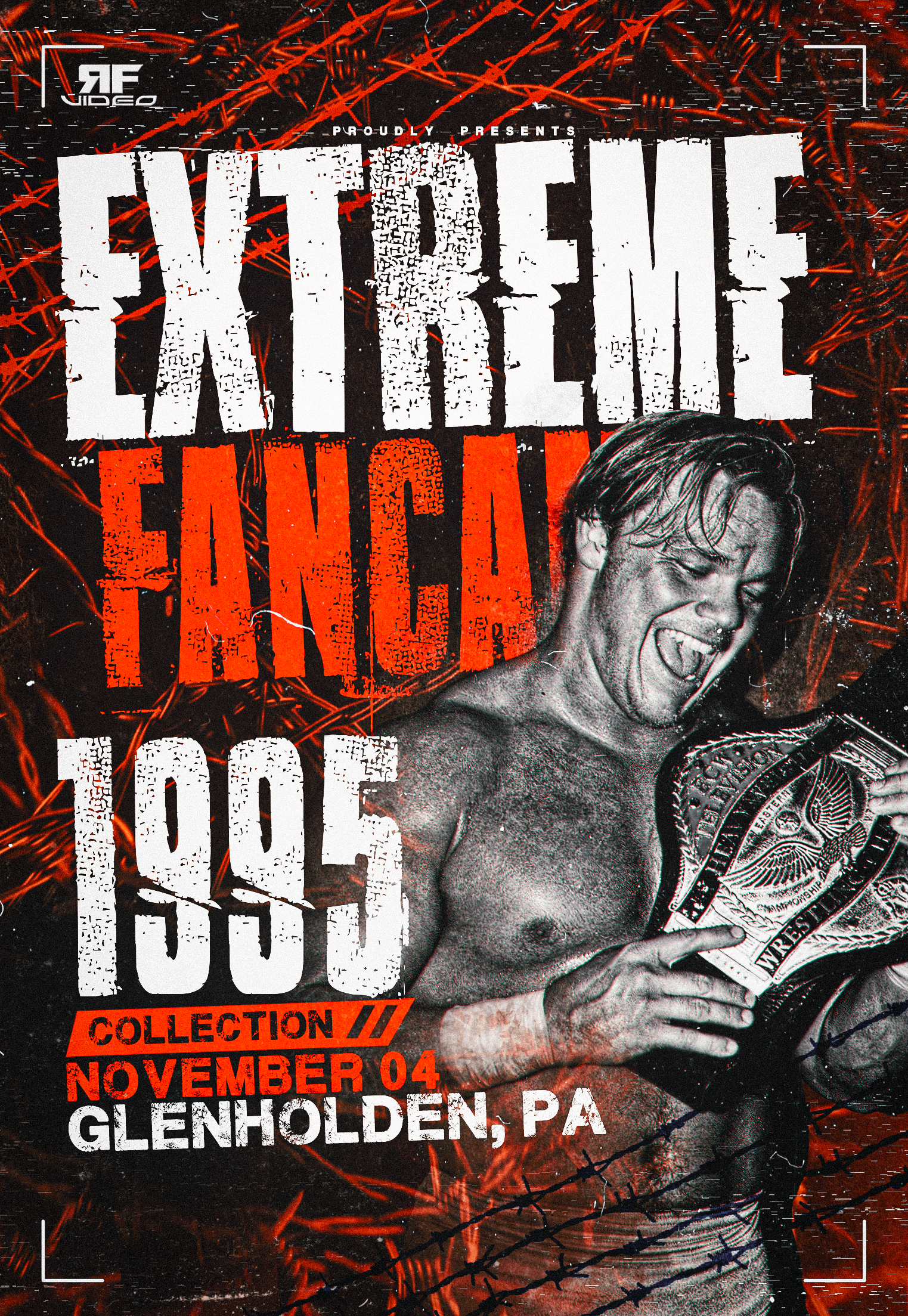 ECW Fancam 11/4/95 Glenholden, PA