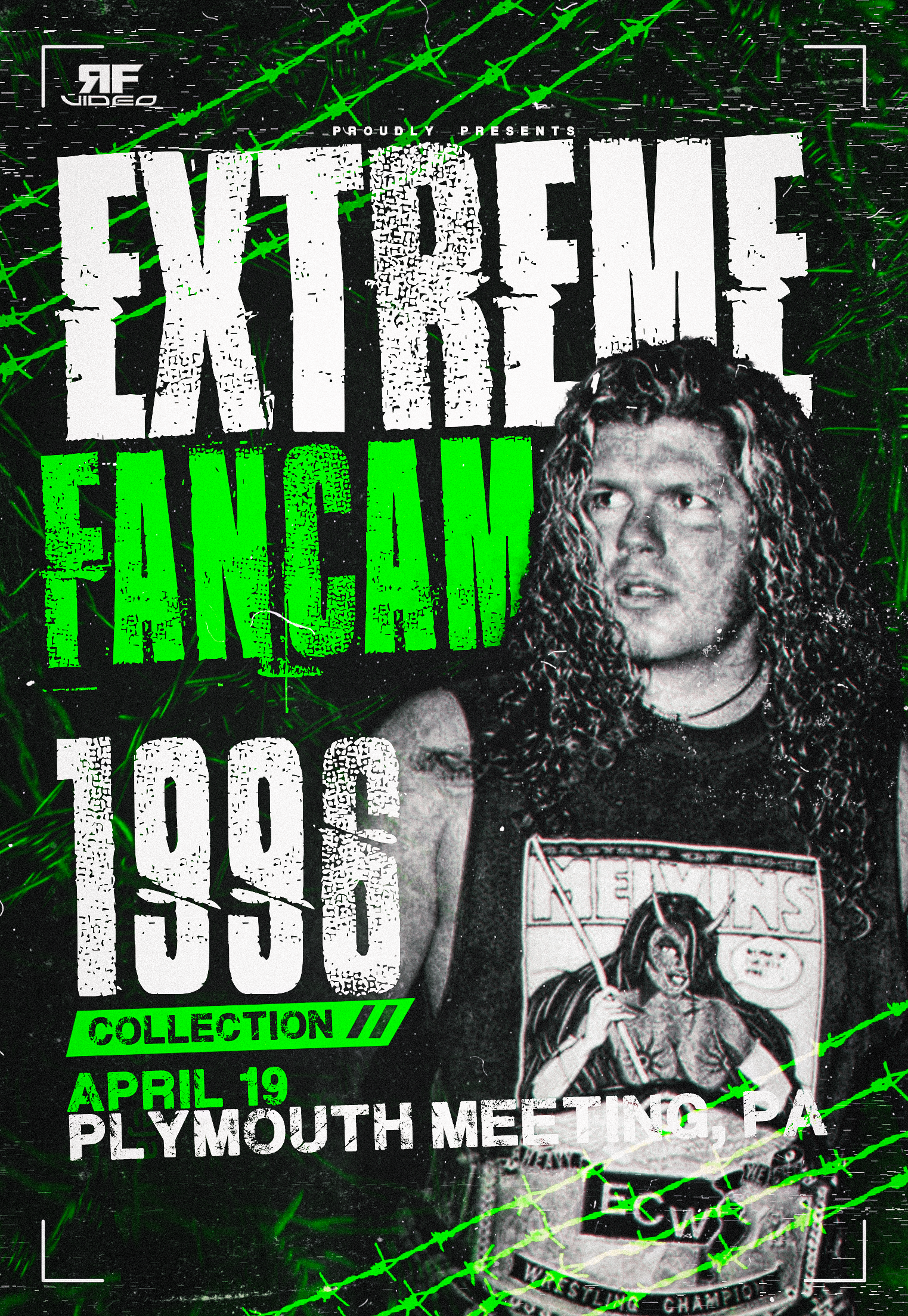 ECW Fancam 4/19/96 Plymouth Meeting, PA