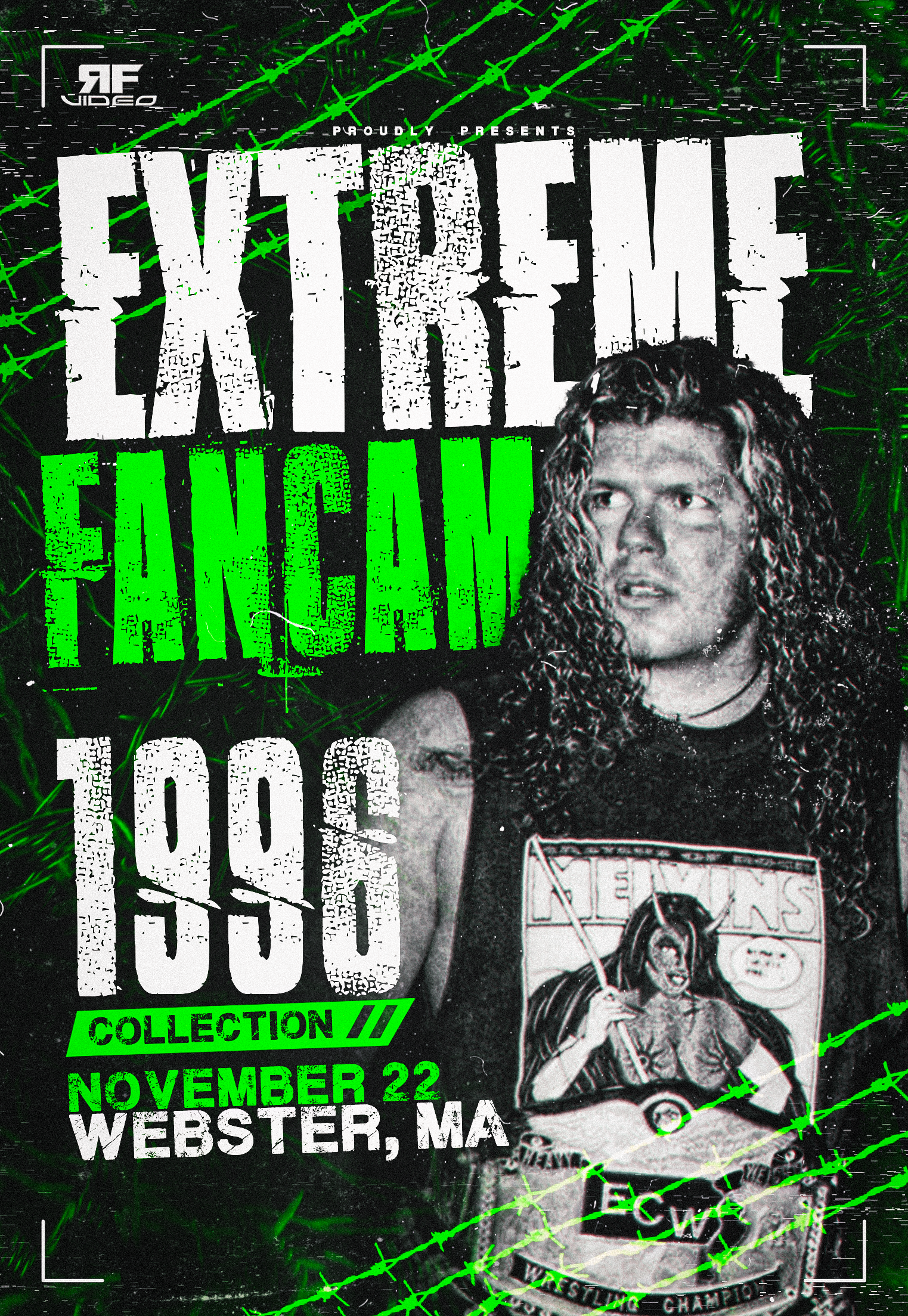 ECW Fancam 11/22/96 Webster, MA