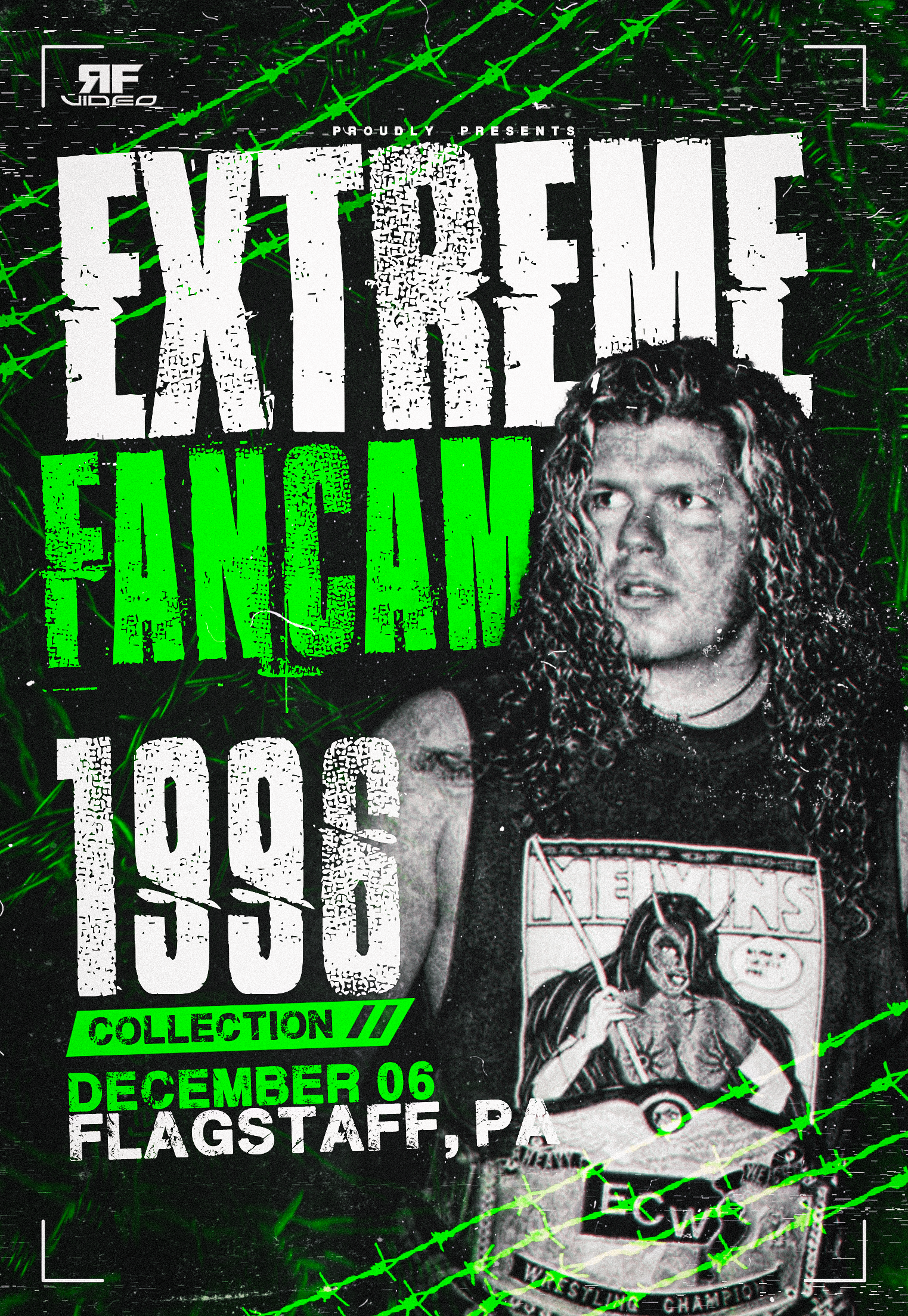ECW Fancam 12/6/96 Flagstaff, PA