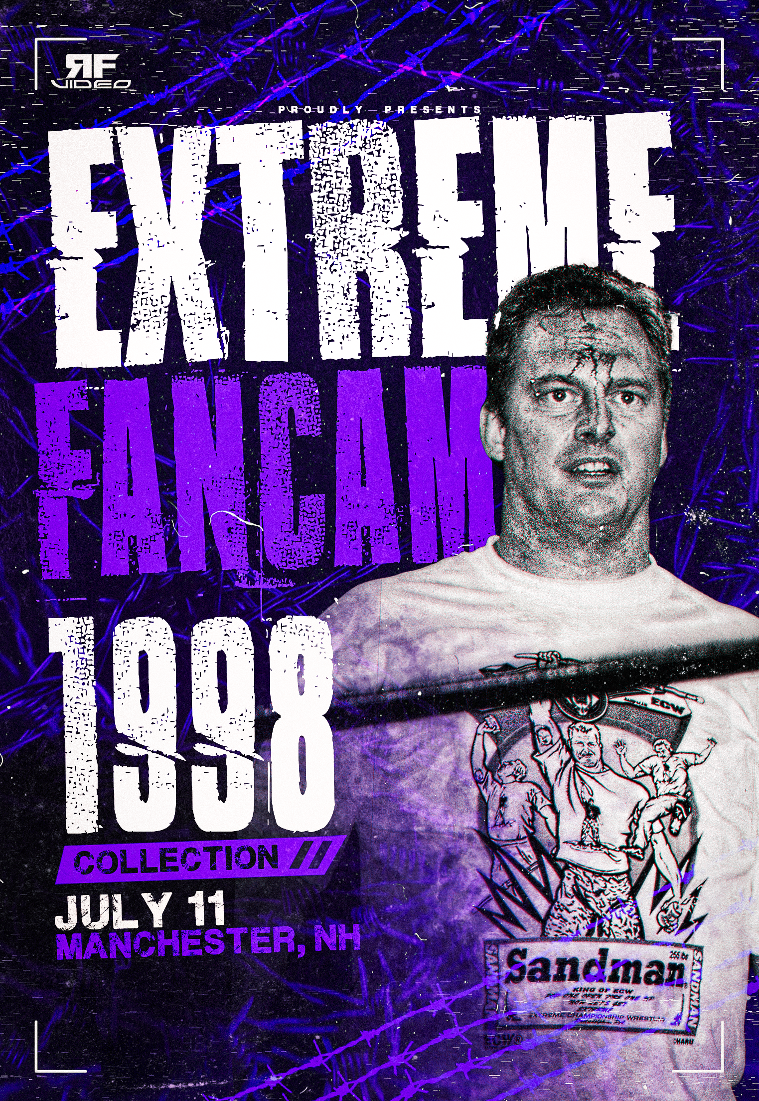 ECW Fancam 7/11/98 Manchester, NH