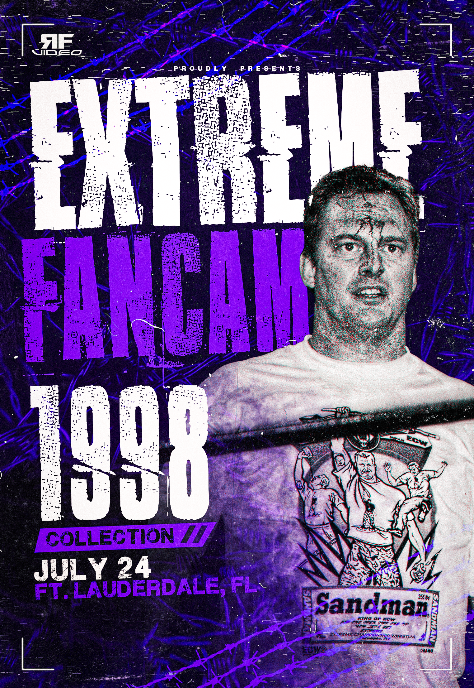 ECW Fancam 7/24/98 Ft. Lauderdale, FL