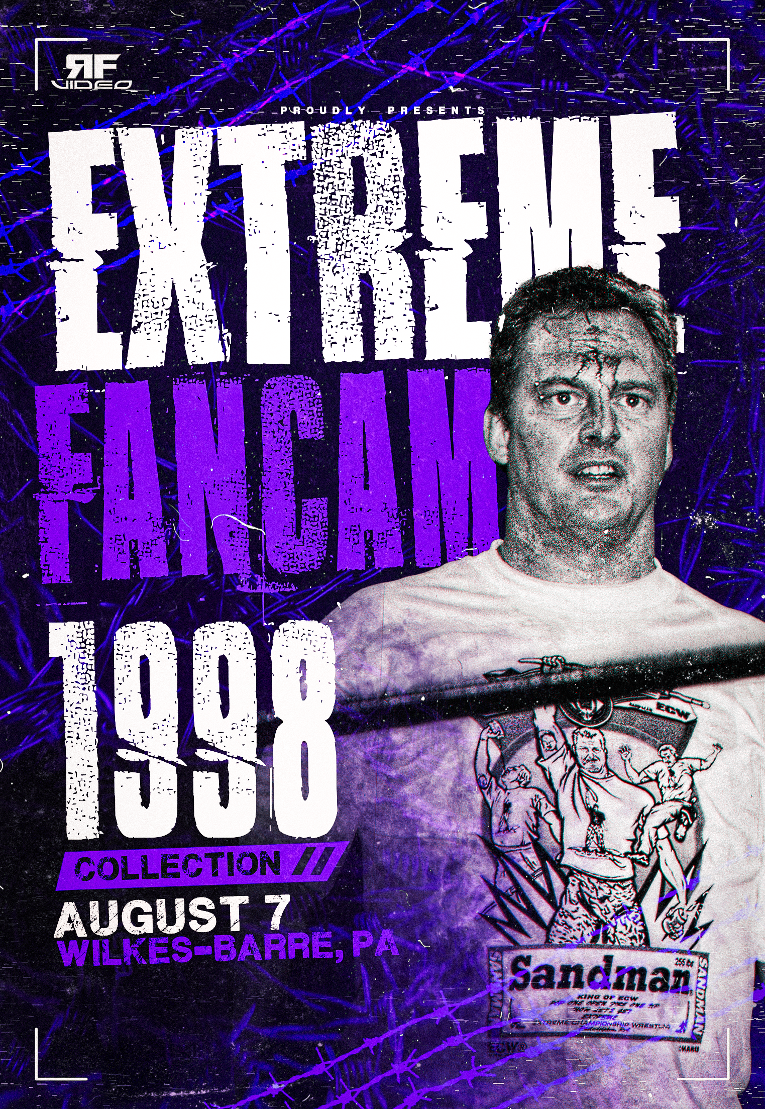ECW Fancam 8/7/98 Wilkes-Barre, PA