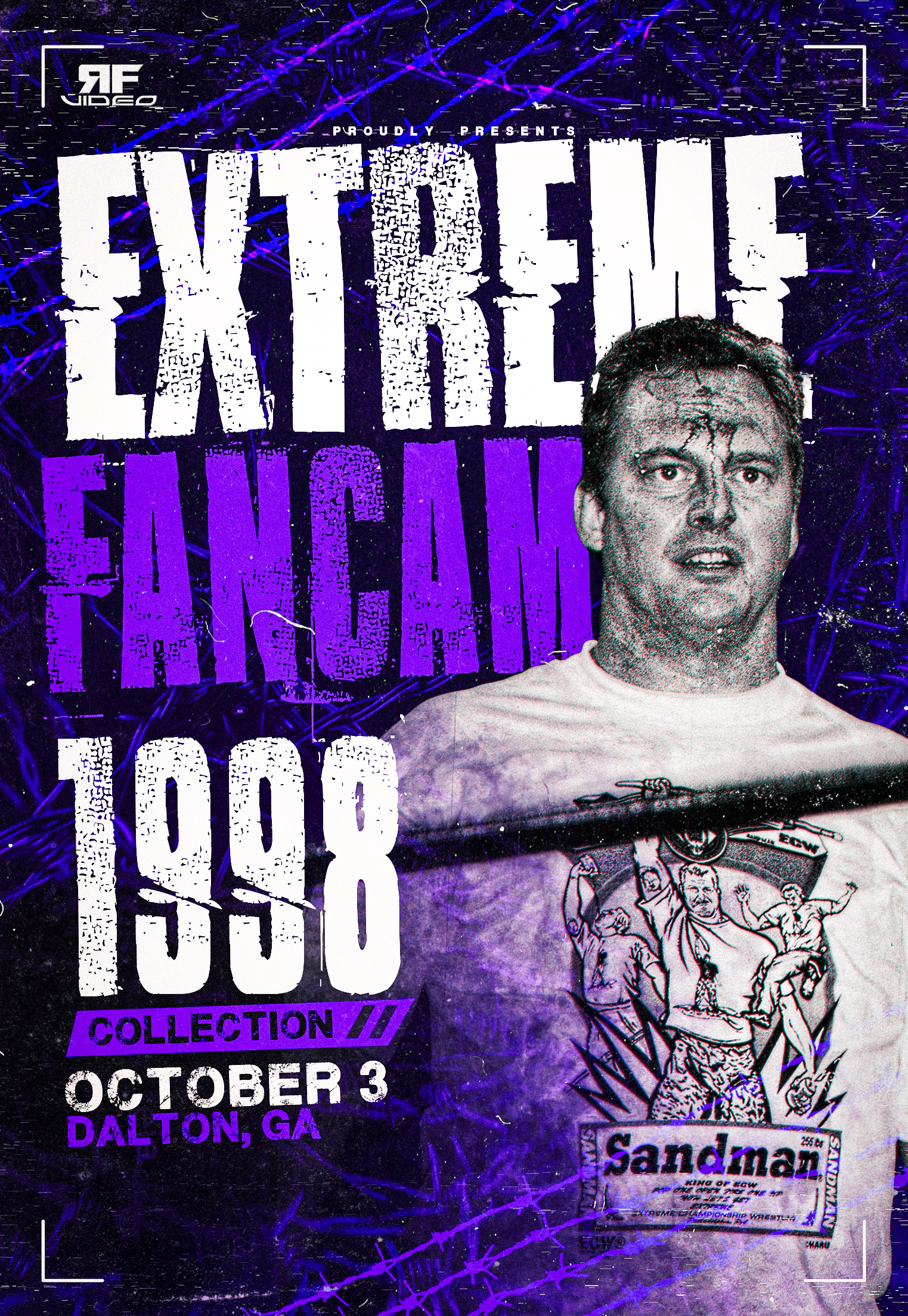 ECW Fancam 10/3/98 Dalton, GA *HD*