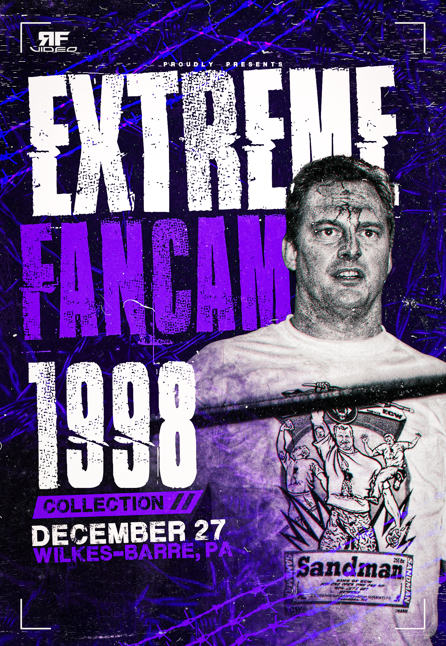 ECW Fancam 12/27/98 Wilkes-Barre, PA