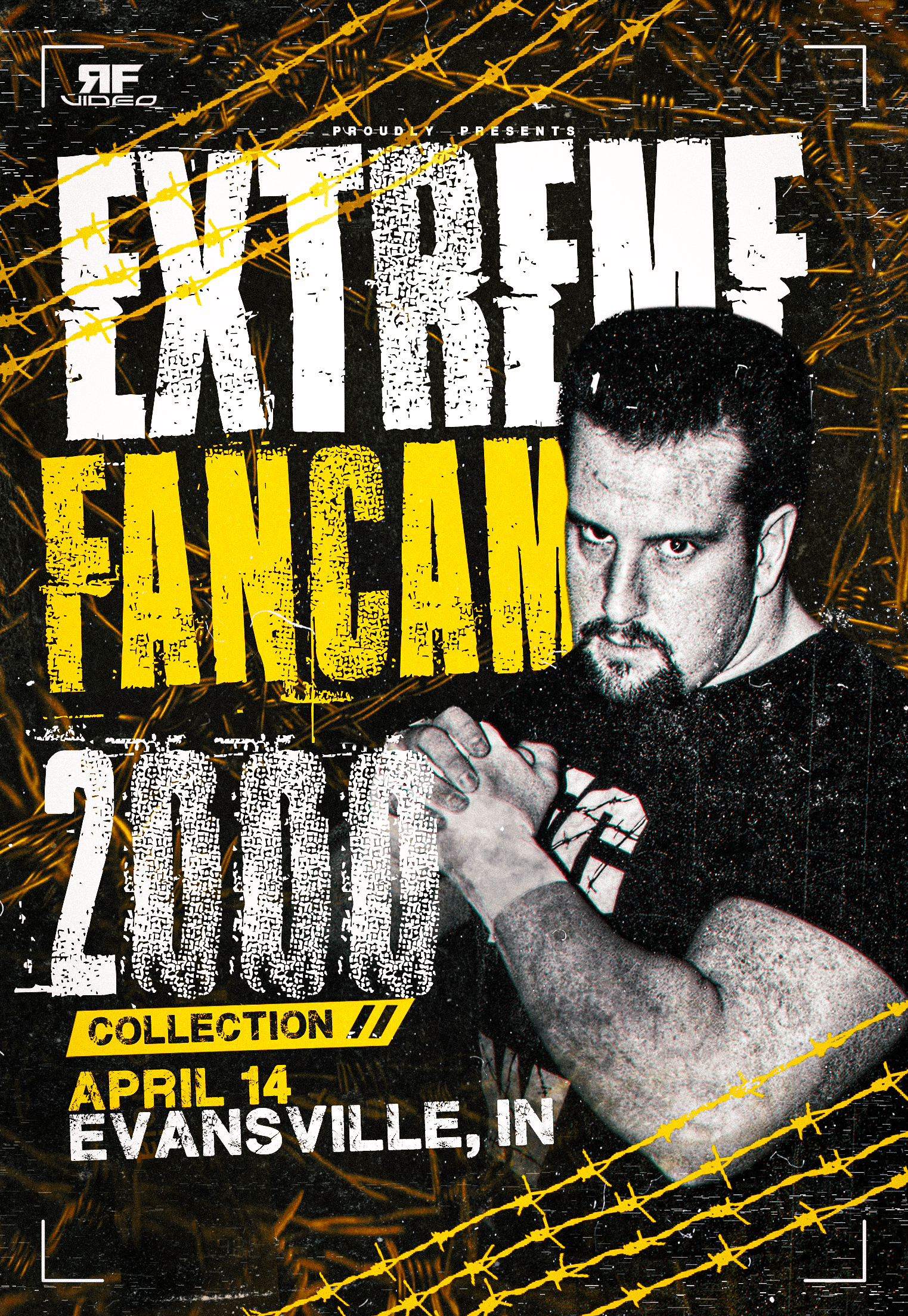 ECW Fancam 4/14/00 Evansville, IN