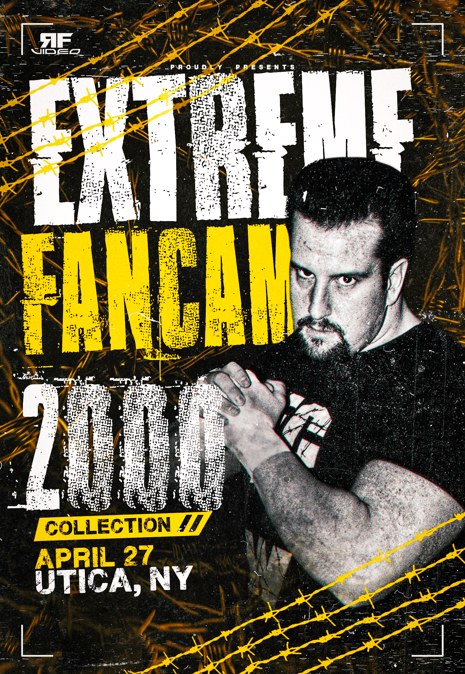 ECW Fancam 4/27/00 Utica, NY