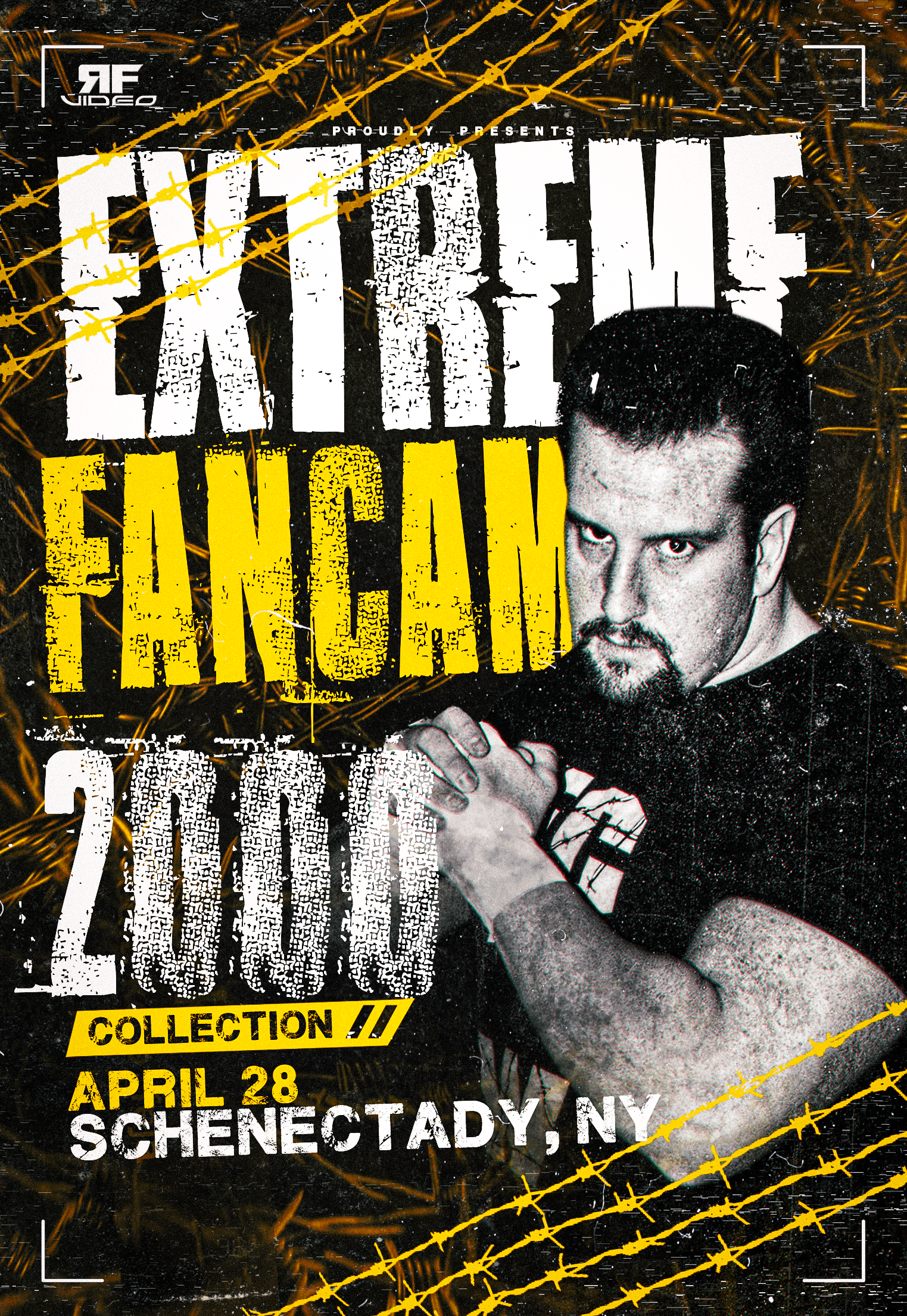 ECW Fancam 4/28/00 Schenectady, NY
