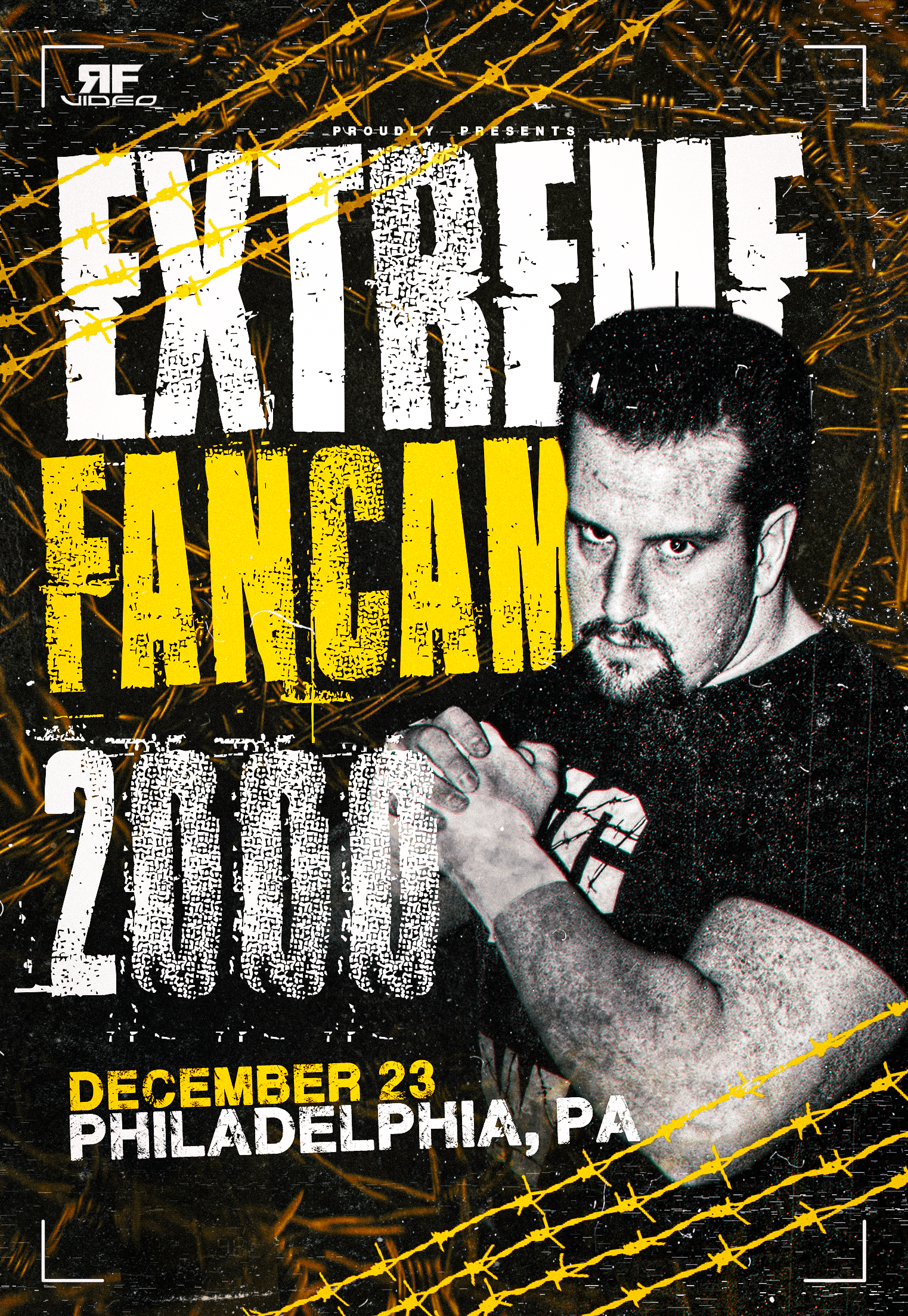 ECW Fancam 12/23/00 Philadelphia, PA *HD* - HOLIDAY HELL 2000