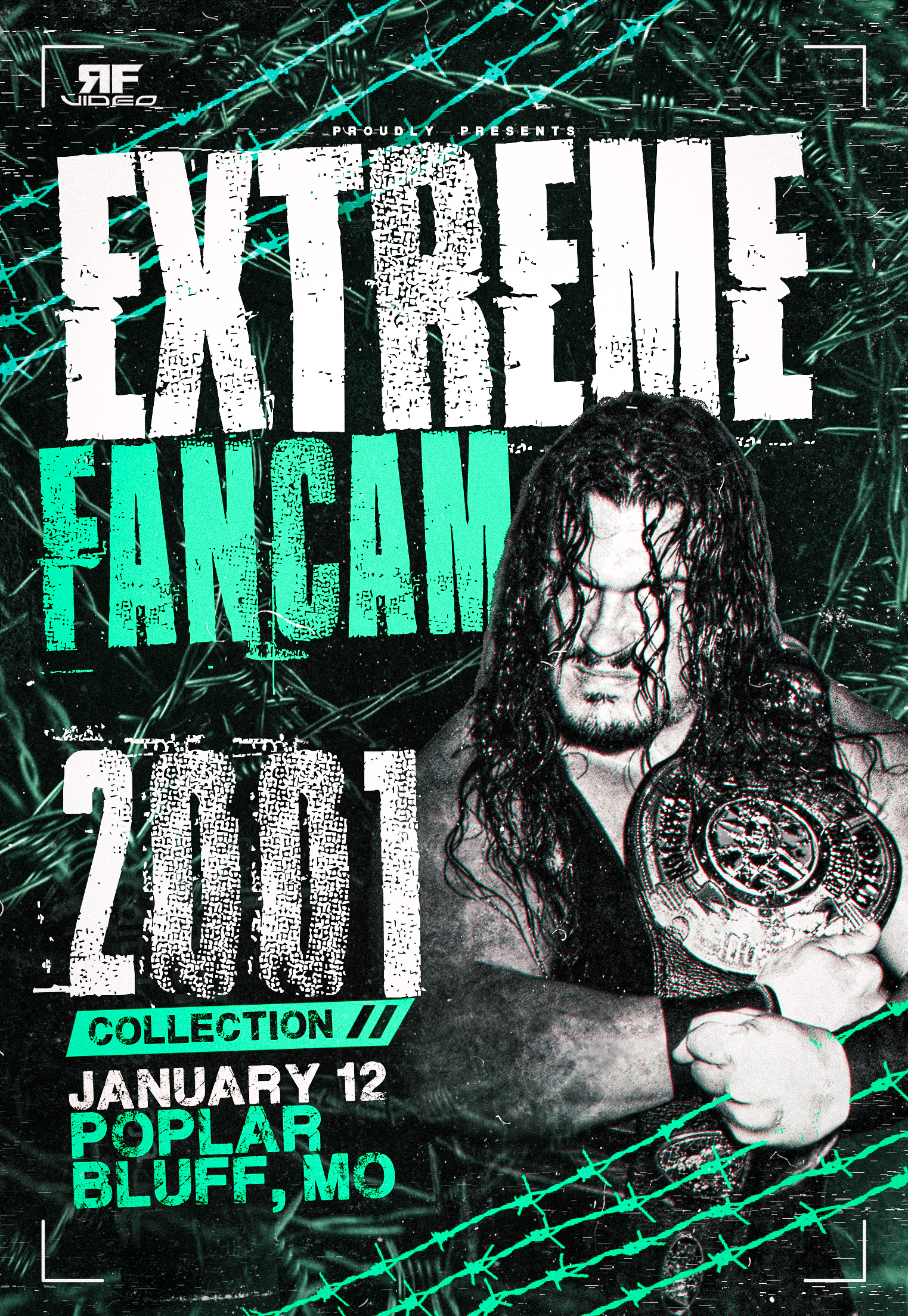 ECW Fancam 1/12/01 Poplar Bluff, MO *HD*