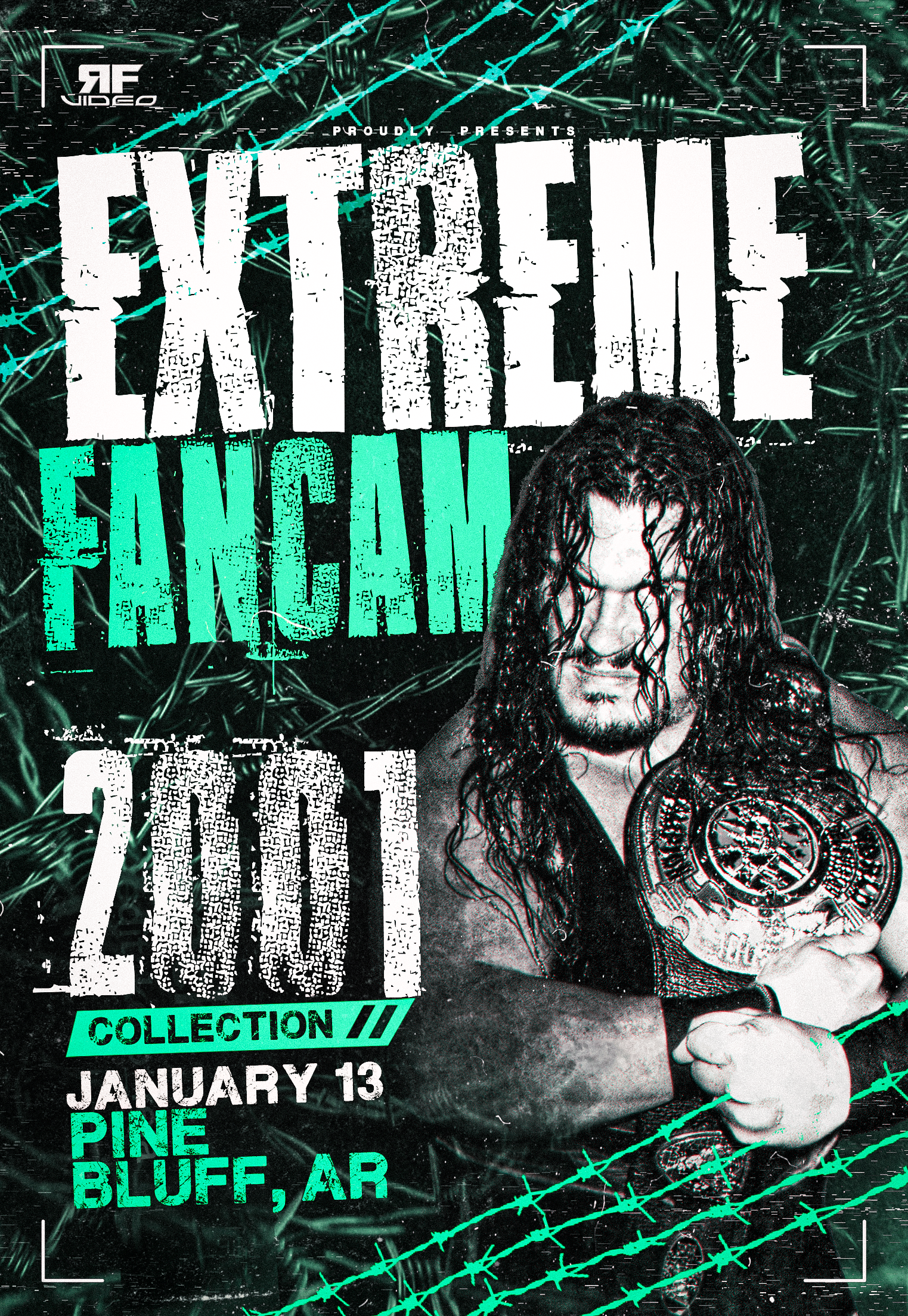 ECW Fancam 1/13/01 Pine Bluff, AR *HD* - FINAL ECW SHOW