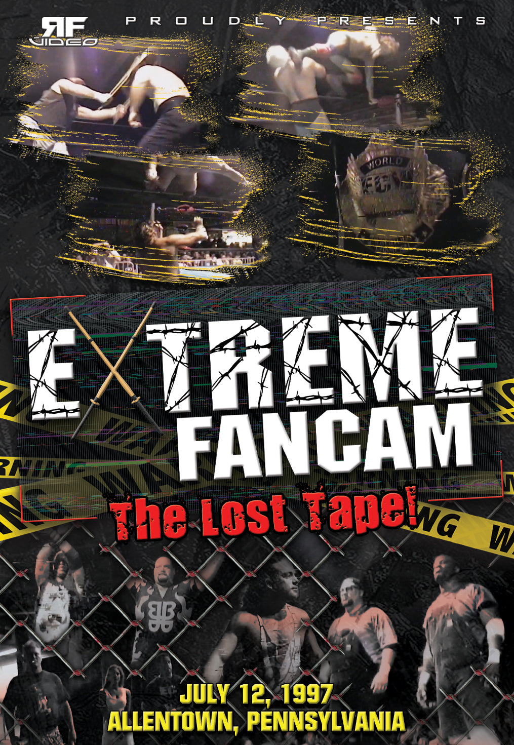 ECW Fancam 7/12/97 Allentown, PA (Lost Tape Recovered!) *HD*